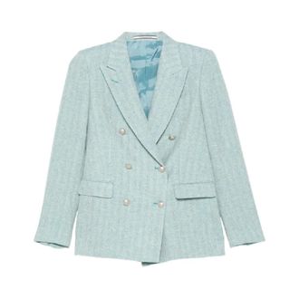 Tagliatore Blazers, female, Blue, Size: XS Tailored Jacket