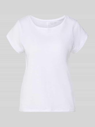 Christian Berg T-Shirt mit Rundhalsausschnitt in Weiss, Gr&ouml;&szlig;e XXL