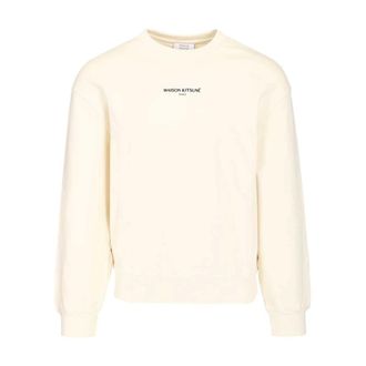 Maison Kitsun&eacute; Sweatshirts & Hoodies - male - Maison Kitsun&eacute; - Sweatshirts - Beige - XL - Sweatshirts & Hoodies