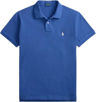 Polo Ralph Lauren Piqu&eacute; Polo - Heren - Polos - Blauw - S - Katoen - Tops