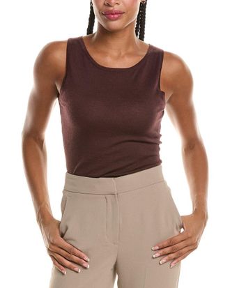 N.Peal N. PEAL Ella 100% Cashmere Shell Top