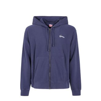 Kenzo Graphic-print Zip-up Hoodie