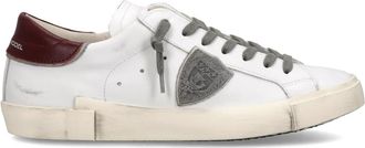 Philippe Model Prsx Tennis Sneakers - Heren - Sneakers - Wit - 47 EU - Katoen - Schoenen
