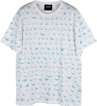 Christopher Raeburn Aircraft Print T-Shirt Size M