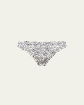Eres Avoine Cheeky Floral-Print Briefs