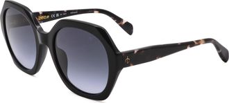 Rag & Bone Rag & Bone Womens 55 mm Black Sunglasses