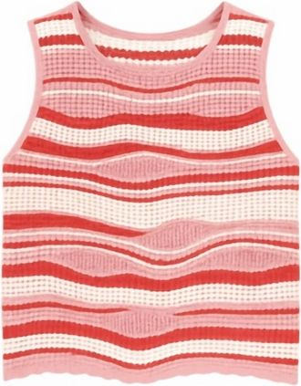 Dear John Denim Womens Sylvie Top In Strawberry Shortcake
