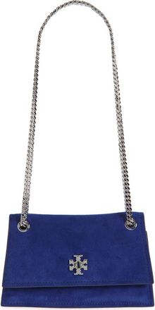 Tory Burch Kira Turnlock Mini Convertible Shoulder Bag in Ballpoint Blue at Nordstrom