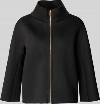 Rinascimento Rinascimento Blazer aus Viskose-Mix mit Stehkragen in Black, Gr&ouml;&szlig;e XL