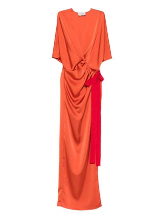 V:PM ATELIER Samantha maxi dress - Orange