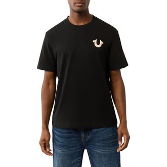 TRUE RELIGION ★【Tシャツ】MINERAL PATCH HENLEY True Religion 107616 Mens T Shirts Logo Henley Long Sleeve
