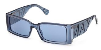 Max & Co. MO0130 90V Womens Sunglasses Blue Size 54