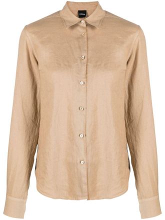 Aspesi Linnen overhemd - Beige