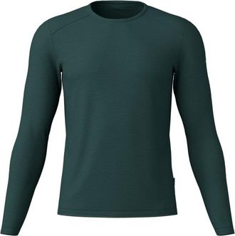 LOEFFLER L/S Shirt Merino-Tencel Merinoshirt f&uuml;r Herren | blau