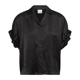 Ichi Ichi - Blouses & Hemden - Dames - Blouses & Shirts - Zwart - Maat: L