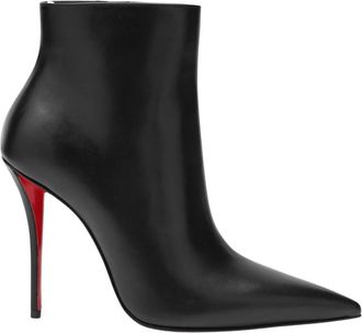Christian Louboutin Miss Z Booty - Dames - Laarzen met Hak - Zwart - 36 1/2 EU - Leer - Schoenen
