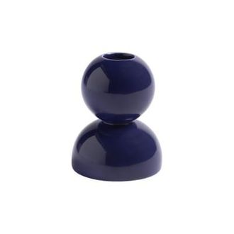 &Klevering Candle stick Stack - Purple - Ceramic