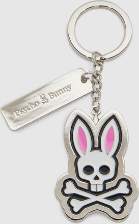 Psycho Bunny Classic Bunny Keychain 100 WHITE / O/S