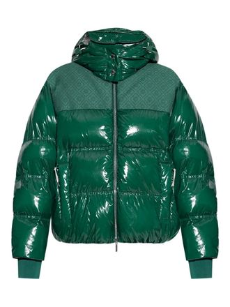 Casablanca quilted puffer jacket - women - Polyamide - S - Green