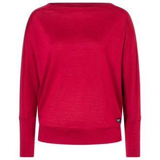 super.natural Kula Top Merinopullover f&uuml;r Damen | rot