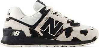 New Balance Mujer 574 en Negro/Beige, Textil, Talla 36.5