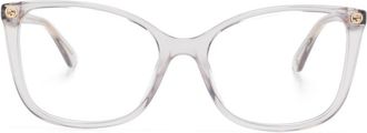 Gucci Occhiali cat-eye - Grigio