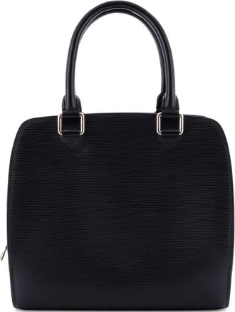 Louis Vuitton Pont Neuf Handbag Epi Leather PM satchel - Zwart