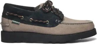 Sebago Suede EVA Loafers Donkergrijs/Zwart - Heren - Bootschoenen - Grijs - 43 EU - Su&egrave;de - Schoenen