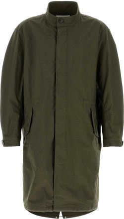 Givenchy Olive Green Cotton Blend Parka