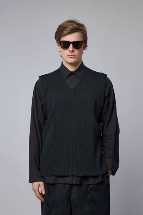 Homme Pliss&eacute; Issey Miyake Basic Knit Top