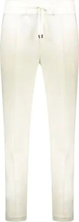 Moorer Pantaloni sportivi Matthew con coulisse - Bianco
