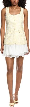 Amanda Uprichard Lilibet Mini Dress