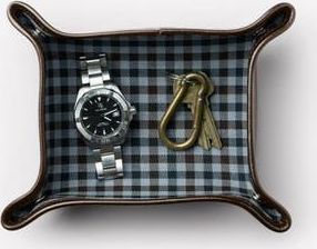 Ghurka Folding Snap Tray No. 58 in Vintage Walnut Leather at Nordstrom