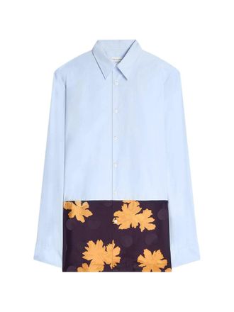 Dries Van Noten Capero 3314 M.w.shirt Lblu