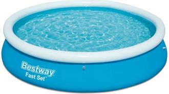 Bestway Piscina Inflable Redonda Fast Set 366x76 Cm