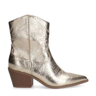 Sacha cowboylaarzen goud metallic