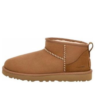 UGG (WMNS) UGG x Madhappy Classic Ultra Mini Chestnut 1146332-CHE