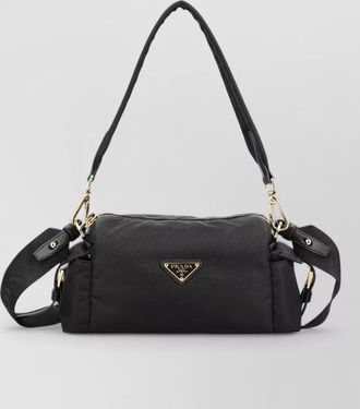 Prada canvas shoulder bag