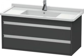 Duravit Ketho Mueble Bajo Mesada 6645, 2 Cajones, 1000mm, Para - Duravit