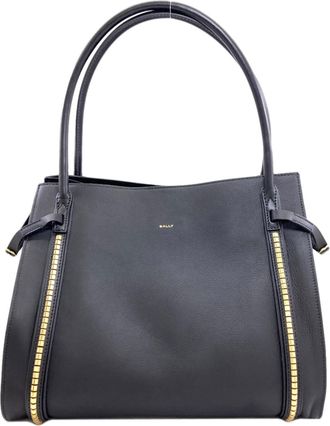 Bally Leather Tote Bag (Pre-Owned)