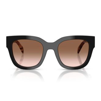 Prada Sunglasses Prc04 S 28 F90 P Black/Smoky Brown Women