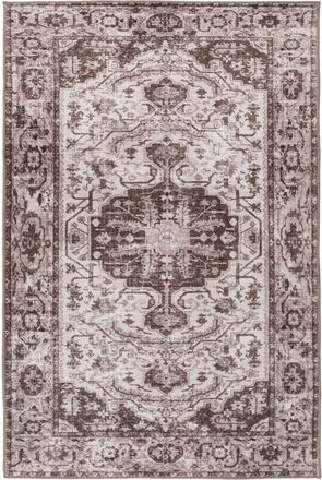 LALEE Waschbarer Design Teppich Vegas 201 - Taupe