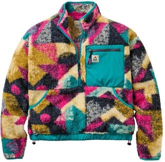 Passenger Ravi Recycled Sherpa Fleece Fleecepullover f&uuml;r Damen | bunt
