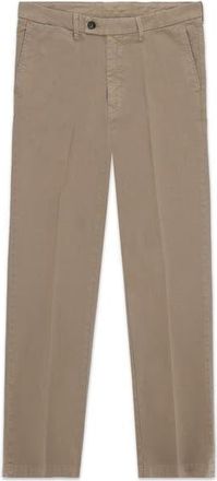 Fortela Kent Cotton Indigo Rinse Chino Trousers in Camel at Nordstrom, Size 34 X 32 Eu