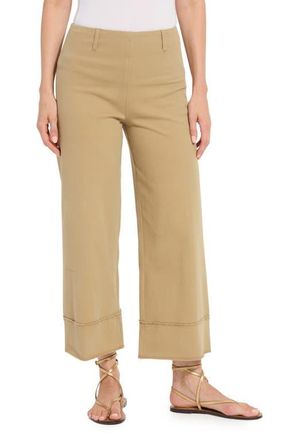 Lyss&eacute; Margo High Waist Crop Jeans in Raw Umber at Nordstrom, Size X-Large