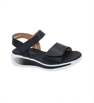 Eric Michael Womens Augusta Casual Sandal In Black