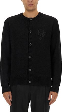 Dolce & Gabbana Cardigan With Logo-Uomo