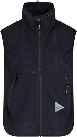 And Wander Pertex Wind Gilet - Black