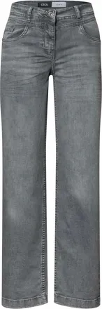 Cecil Neele Jeans - Dames - Jeans - Grijs - Maat: W29 L30 Katoen