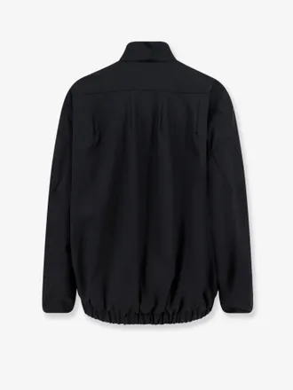 Hev&ograve; Womens Wool Blend Jacket Black Polyester